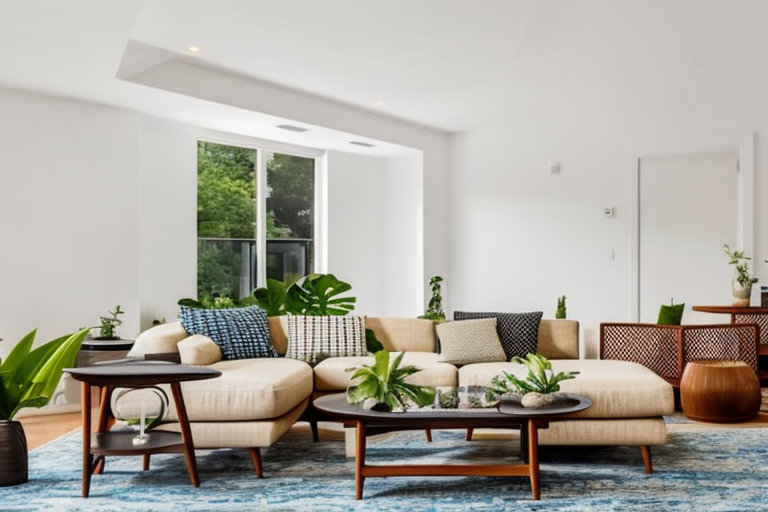 Virtual Staging of Tropical Living Room (3mo ago, took 15s)